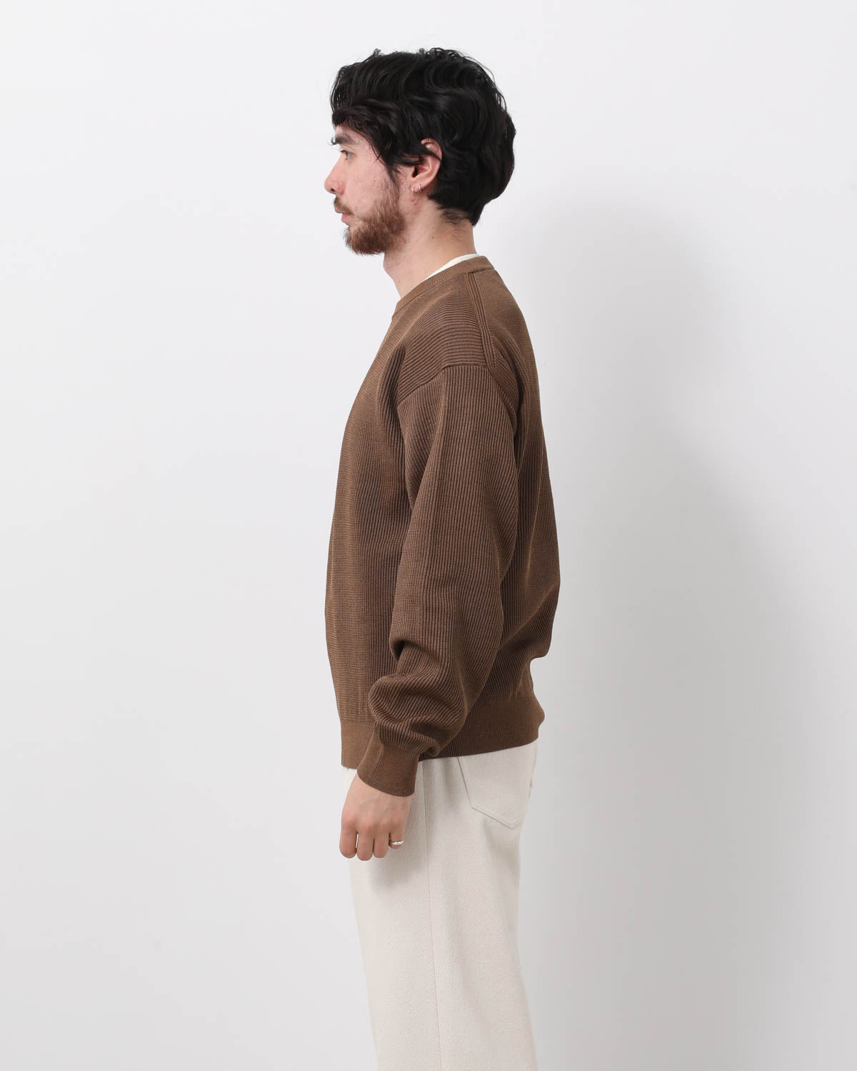 FLAT YARN RIB KNIT P/O