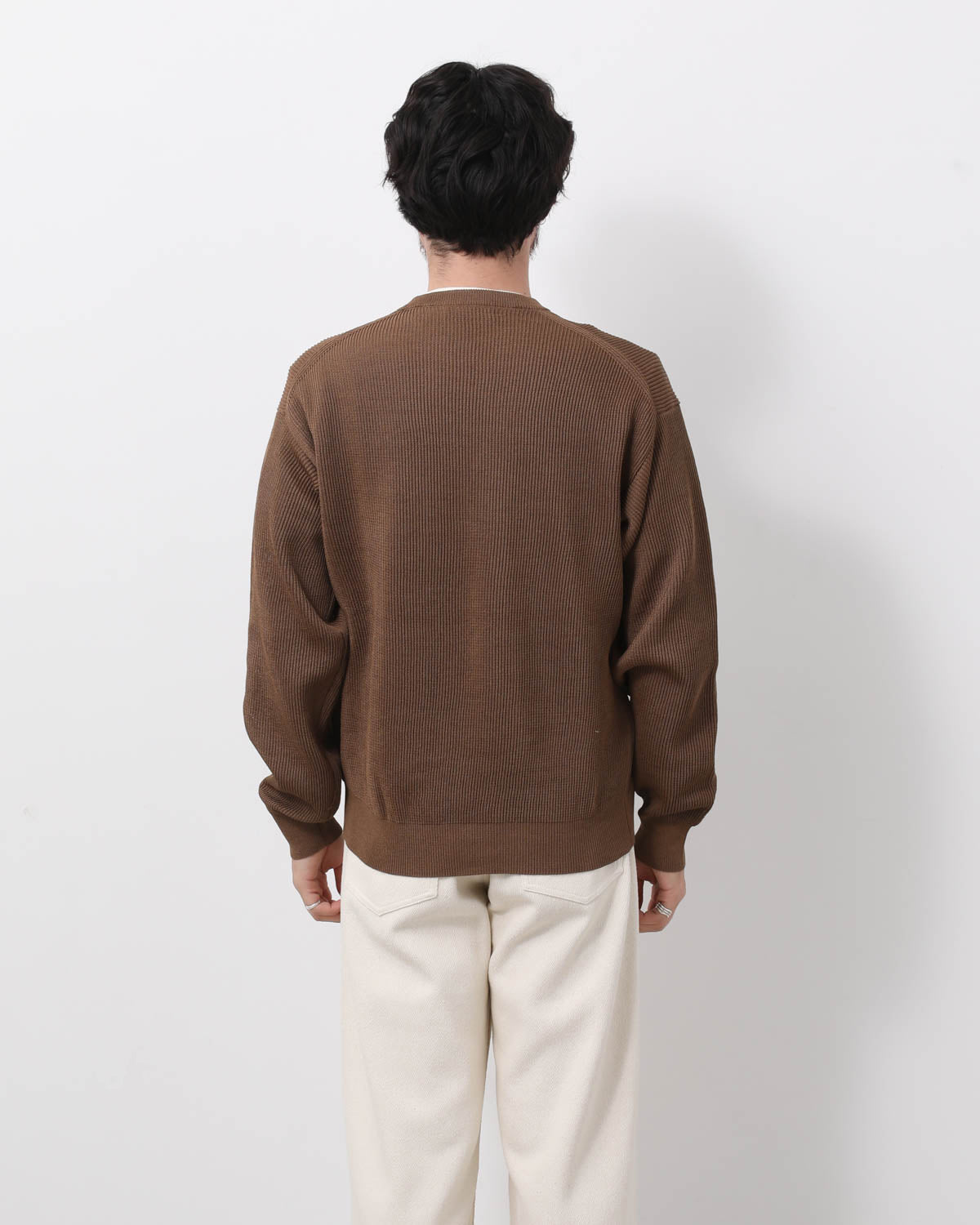 FLAT YARN RIB KNIT P/O