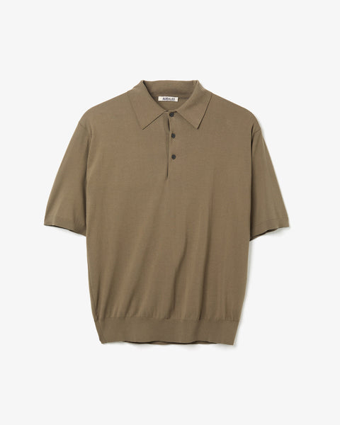 GIZA HIGH GAUGE KNIT POLO – COVERCHORD