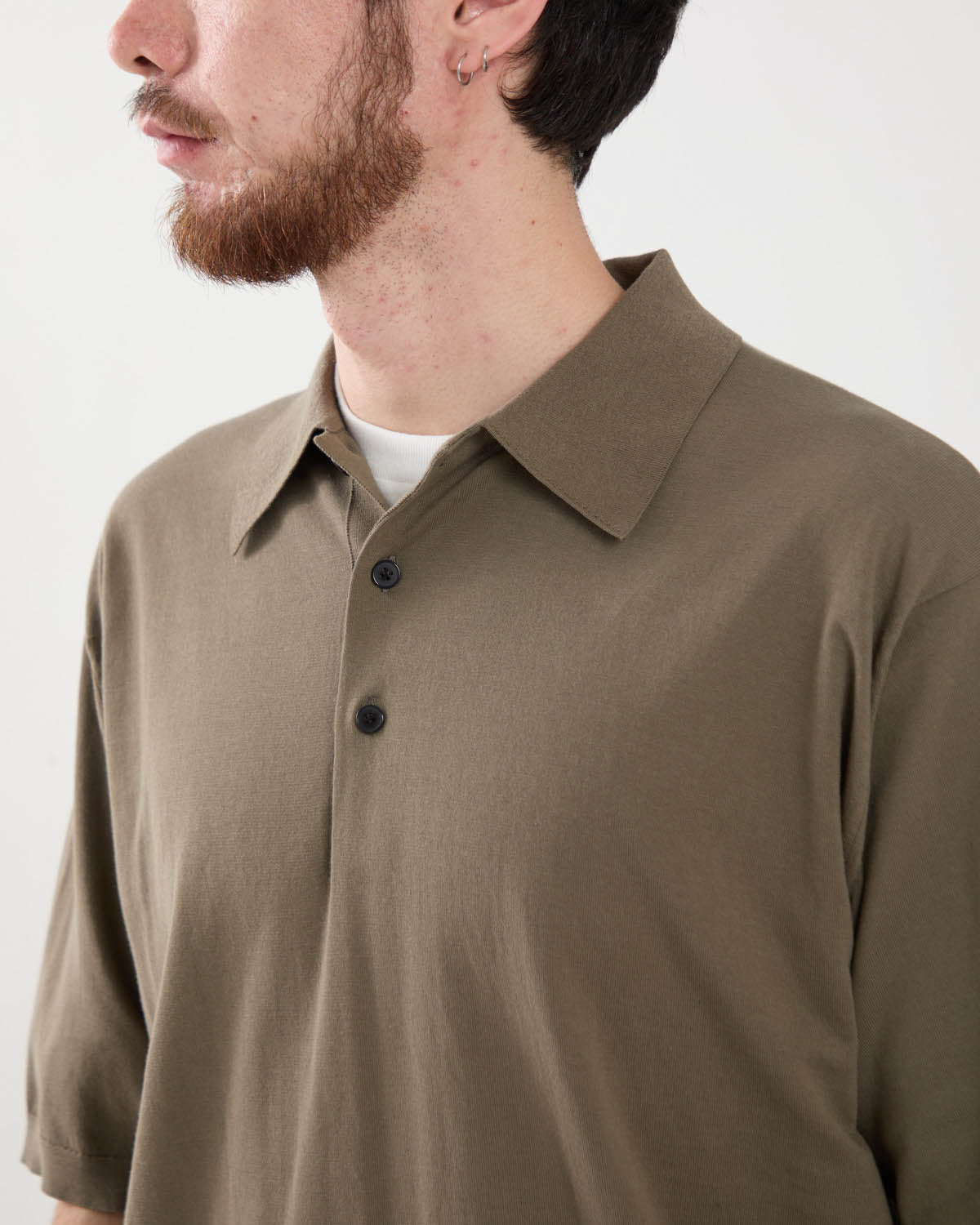 GIZA HIGH GAUGE KNIT POLO