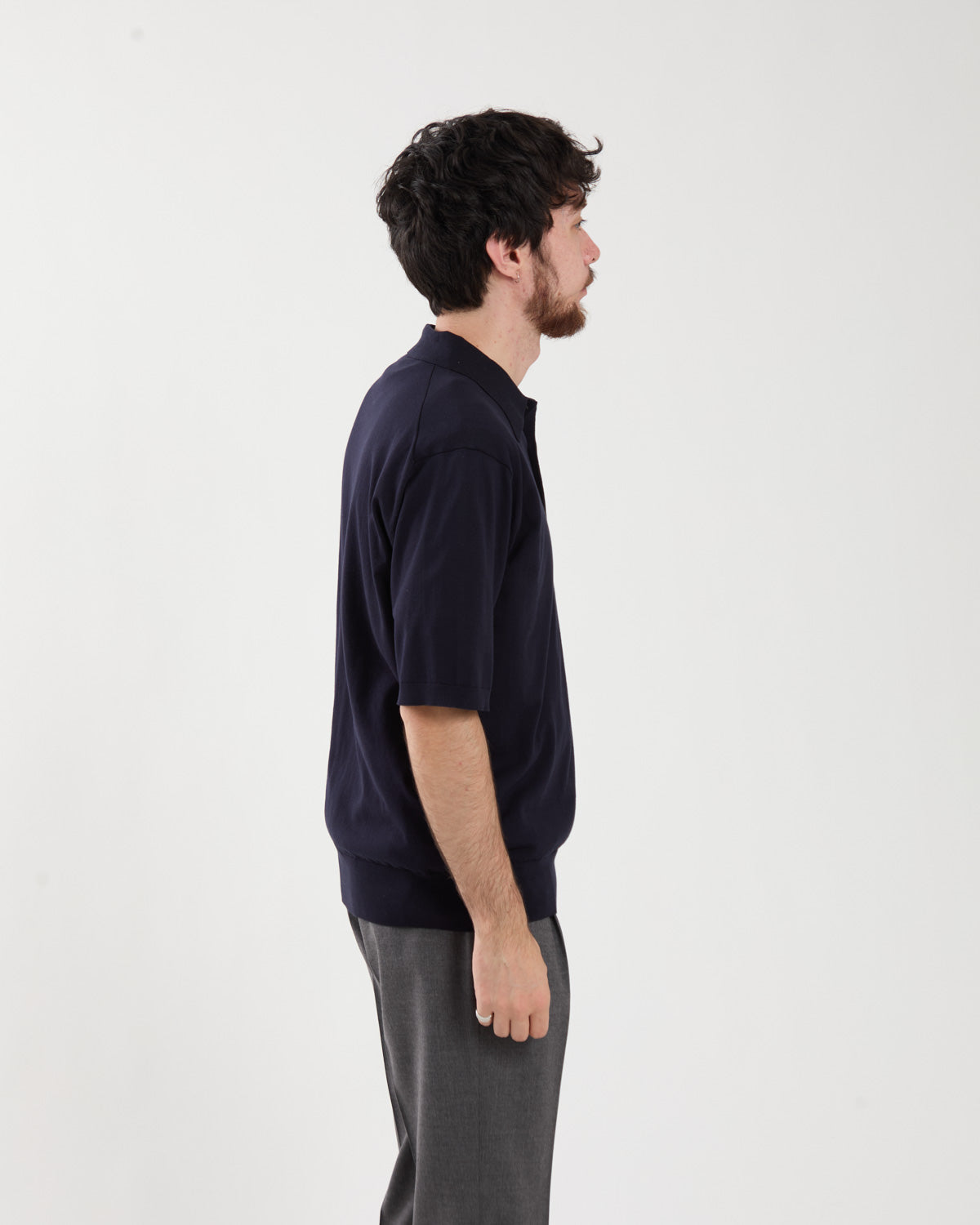 GIZA HIGH GAUGE KNIT POLO