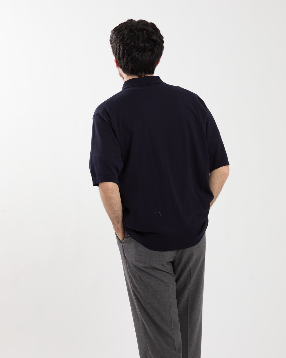 GIZA HIGH GAUGE KNIT POLO