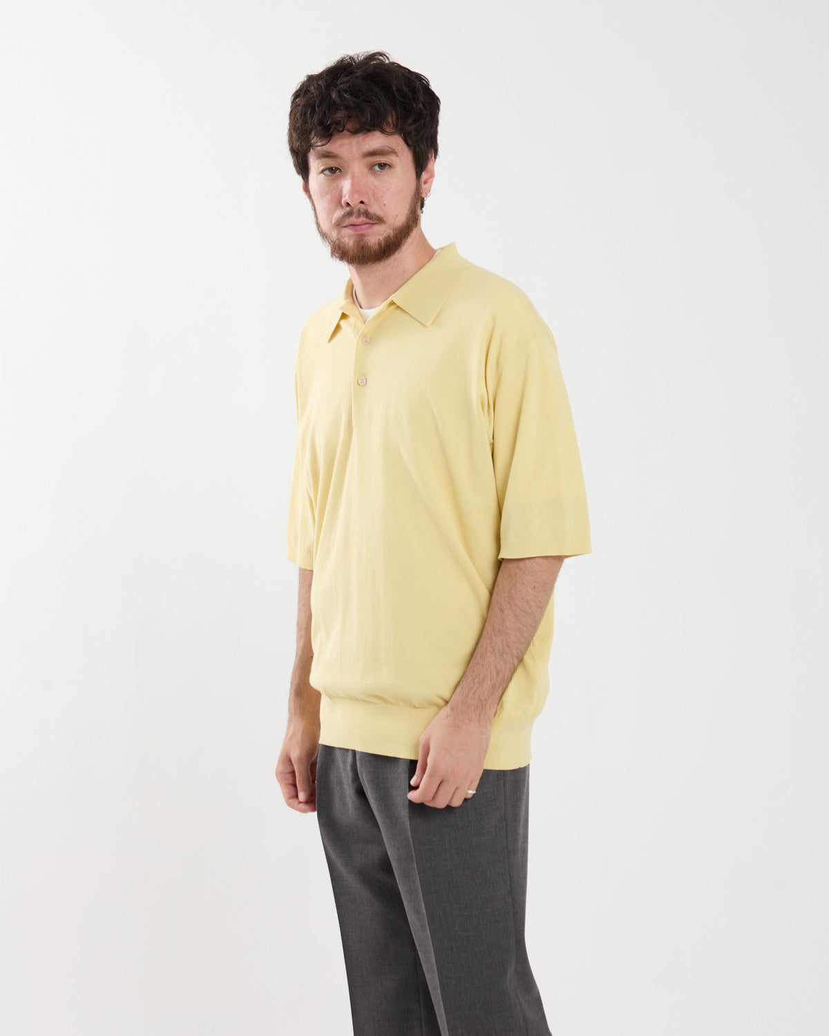 GIZA HIGH GAUGE KNIT POLO