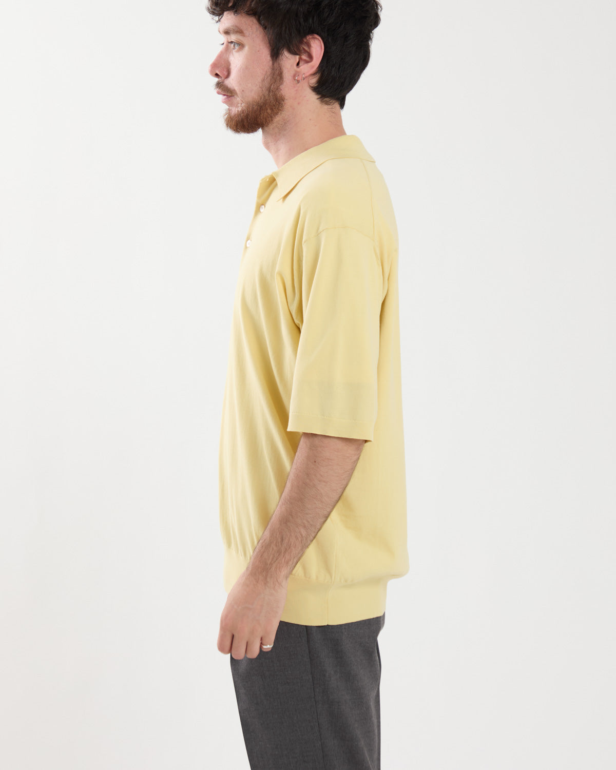 GIZA HIGH GAUGE KNIT POLO