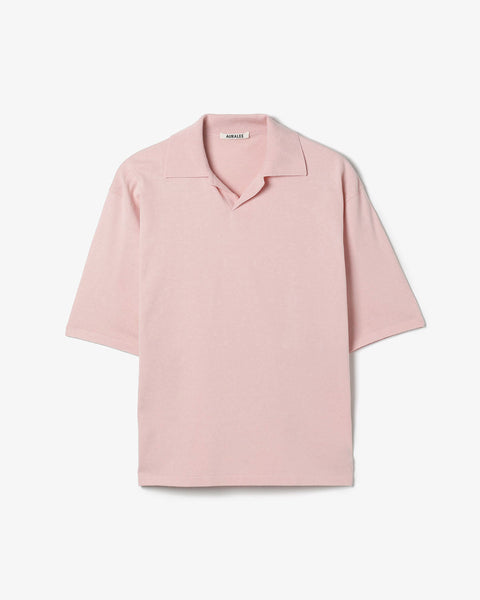 HIGH GAUGE TUSSAH SILK KNIT SKIPPER POLO – COVERCHORD