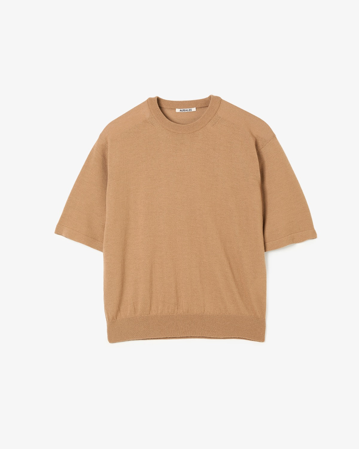 CASHMERE HARD TWIST KNIT TEE