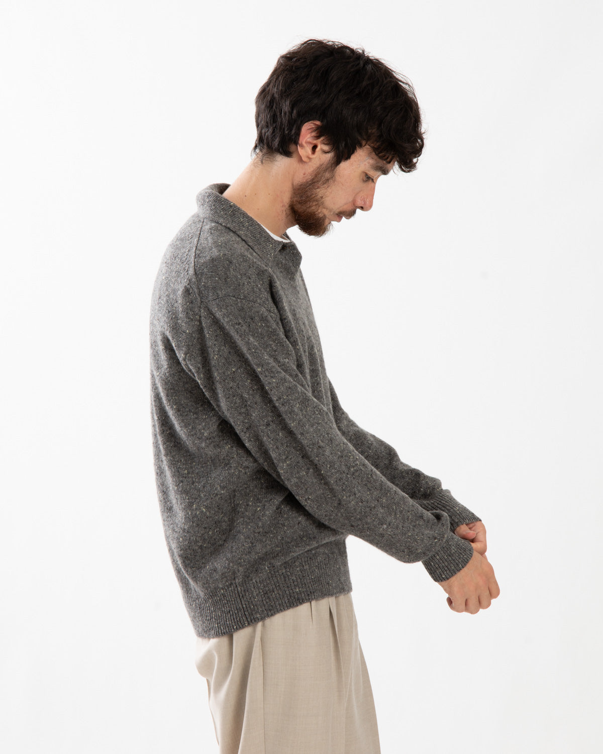 CASHMERE NEP KNIT POLO