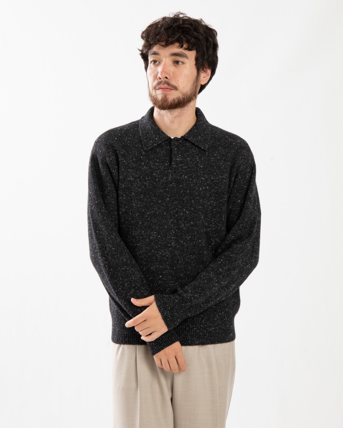 CASHMERE NEP KNIT POLO