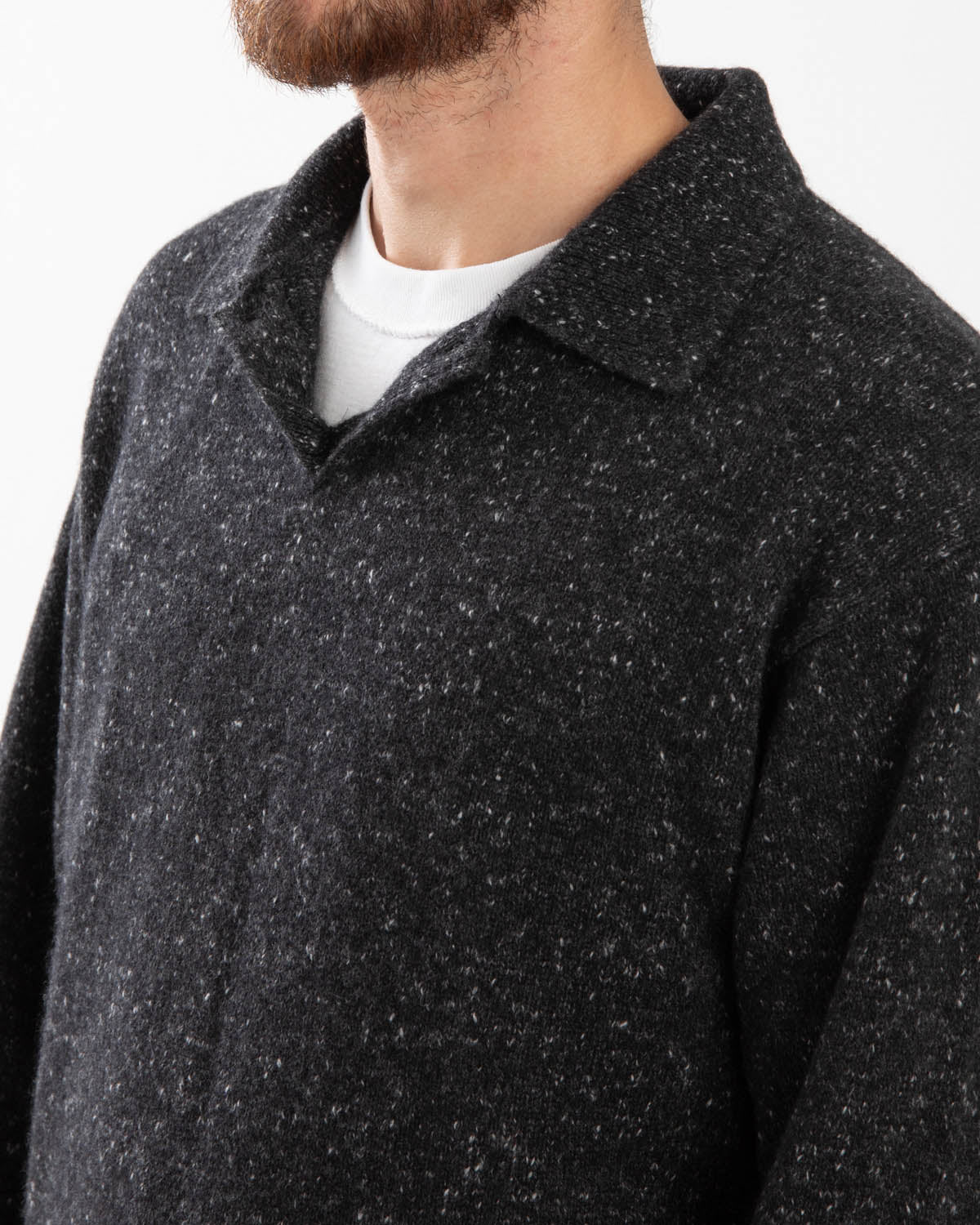 CASHMERE NEP KNIT POLO