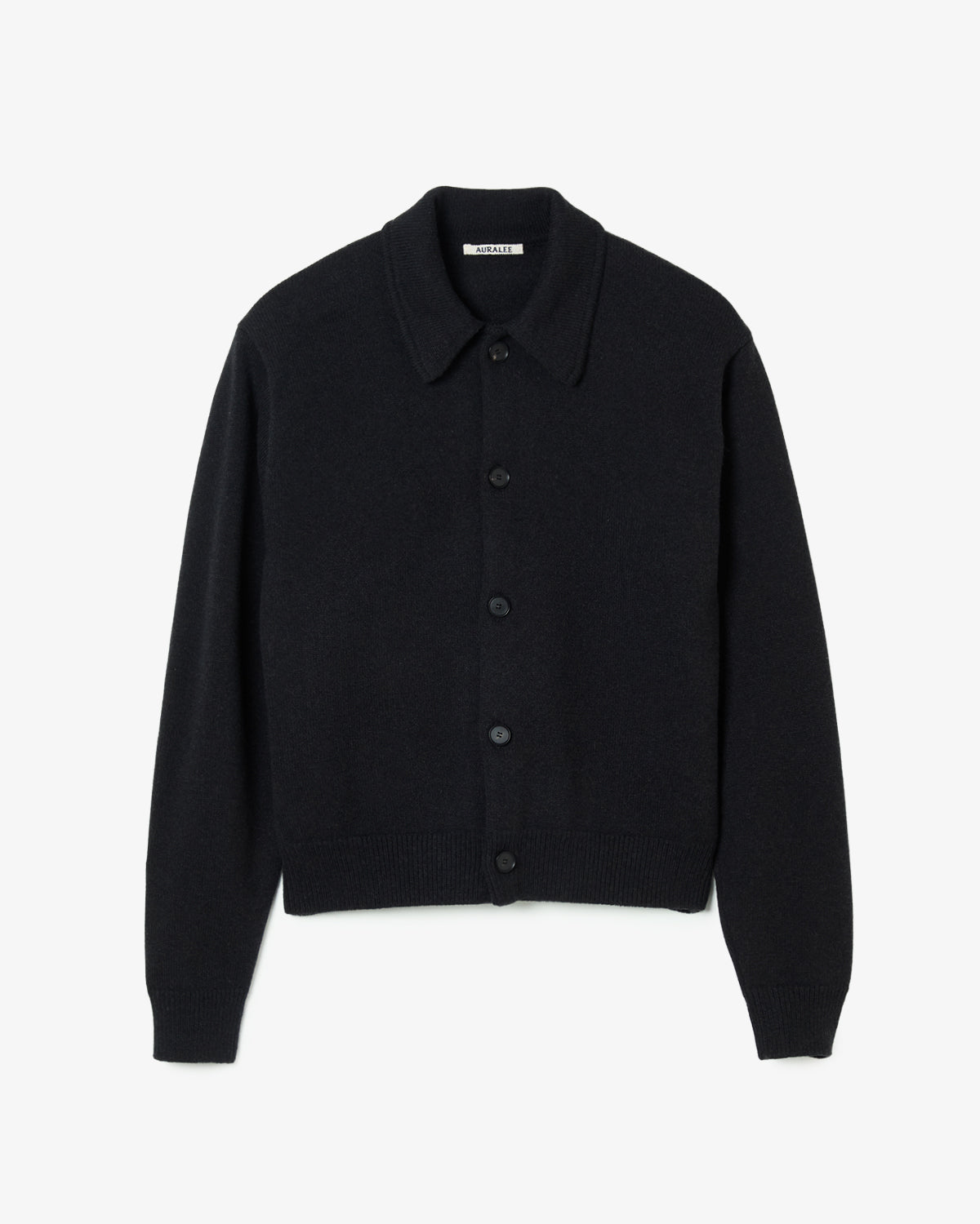 SUPER FINE WOOL KNIT SHIRT CARDIGAN