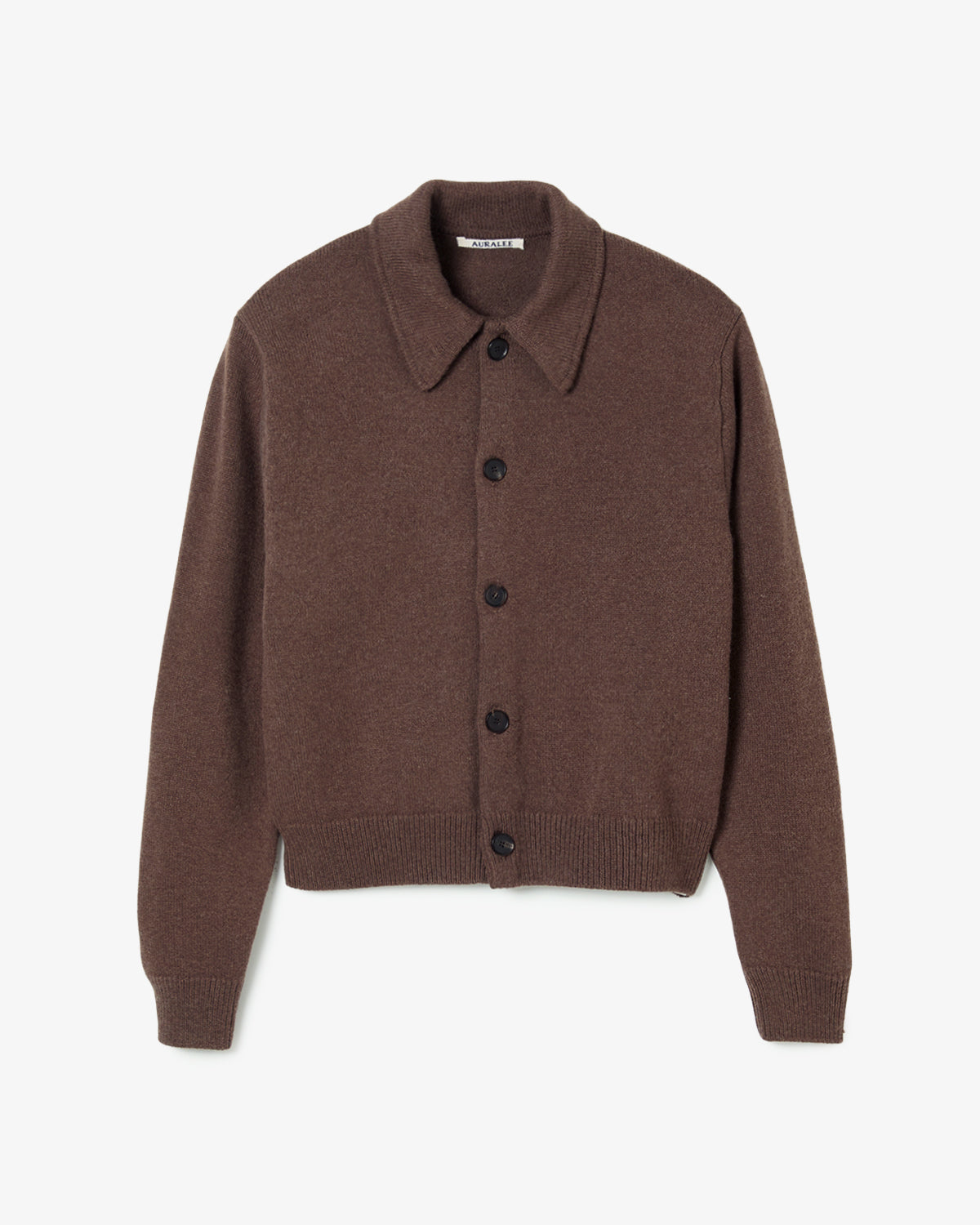 SUPER FINE WOOL KNIT SHIRT CARDIGAN
