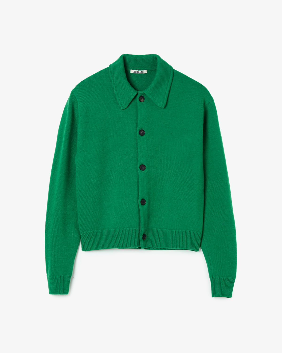 SUPER FINE WOOL KNIT SHIRT CARDIGAN