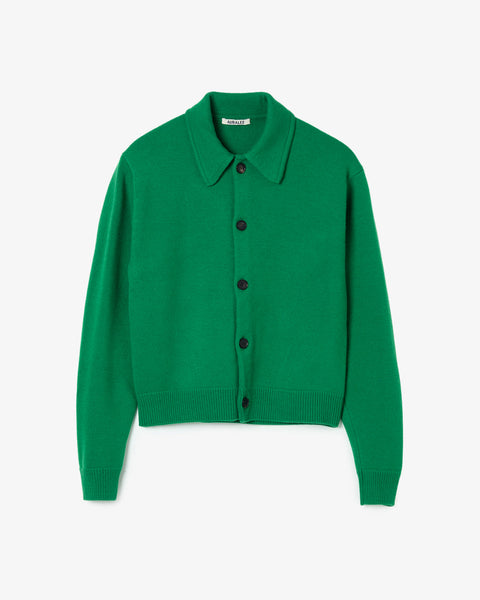 SUPER FINE WOOL KNIT SHIRT CARDIGAN – COVERCHORD