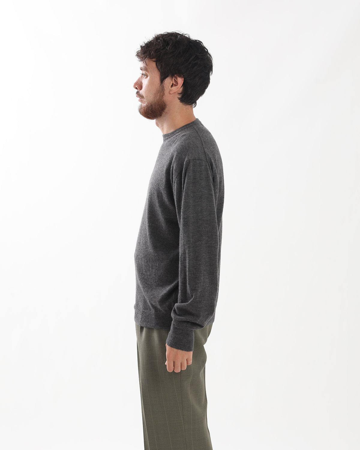 HIGH GAUGE SOFT CASHMERE KNIT P/O