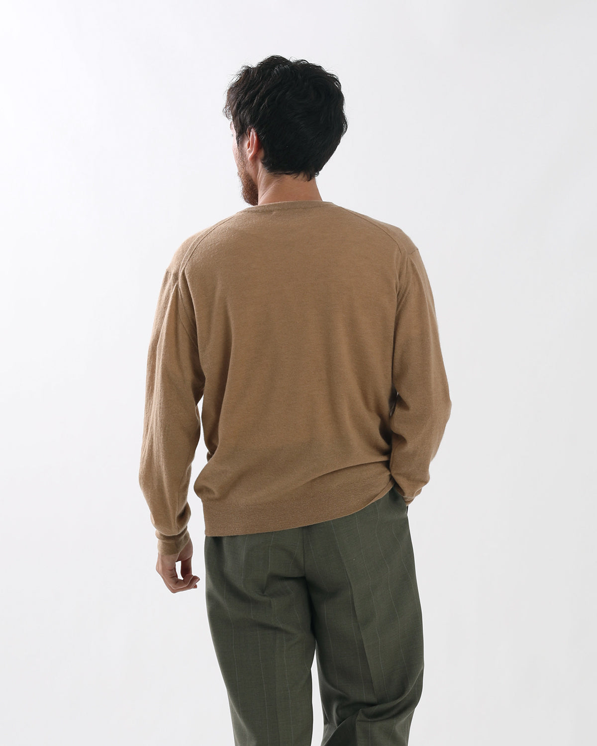 HIGH GAUGE SOFT CASHMERE KNIT P/O