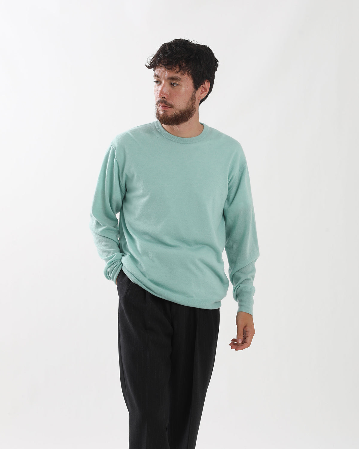 HIGH GAUGE SOFT CASHMERE KNIT P/O