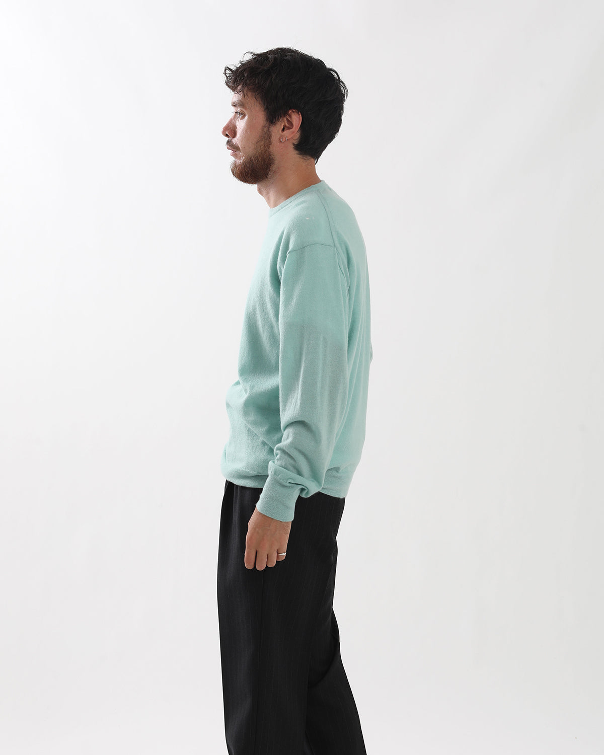 HIGH GAUGE SOFT CASHMERE KNIT P/O