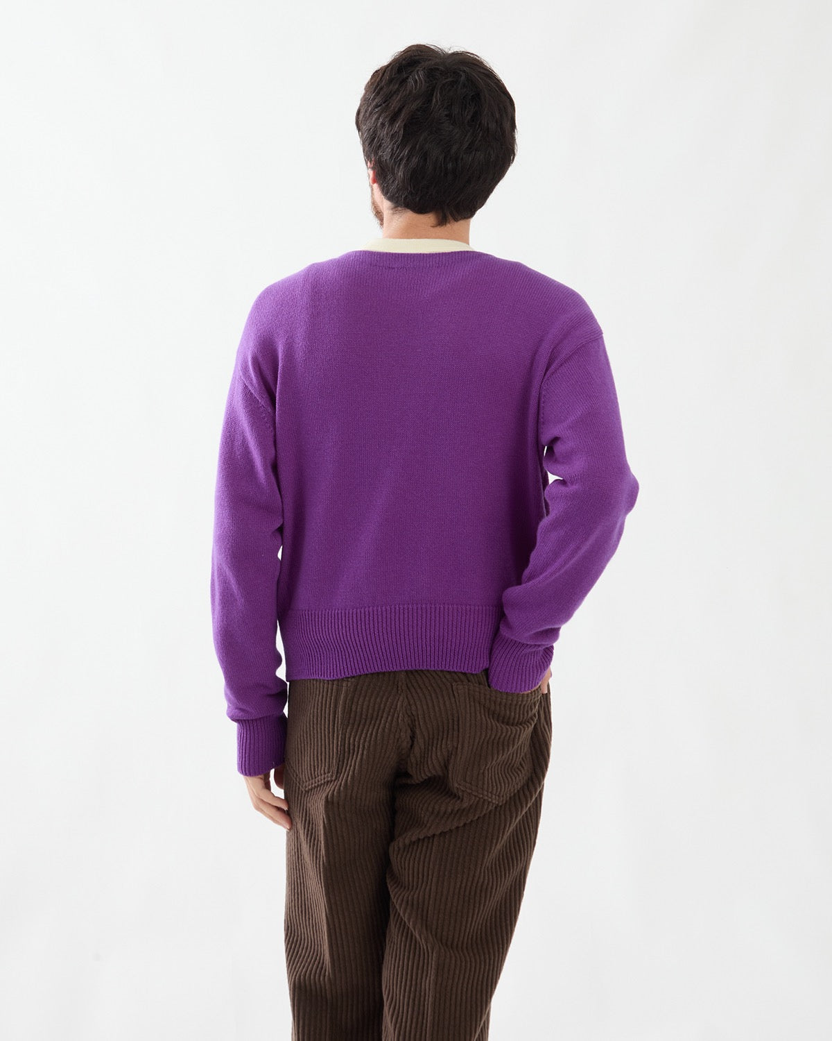 LIGHT CASHMERE KNIT BOATE NECK P/O