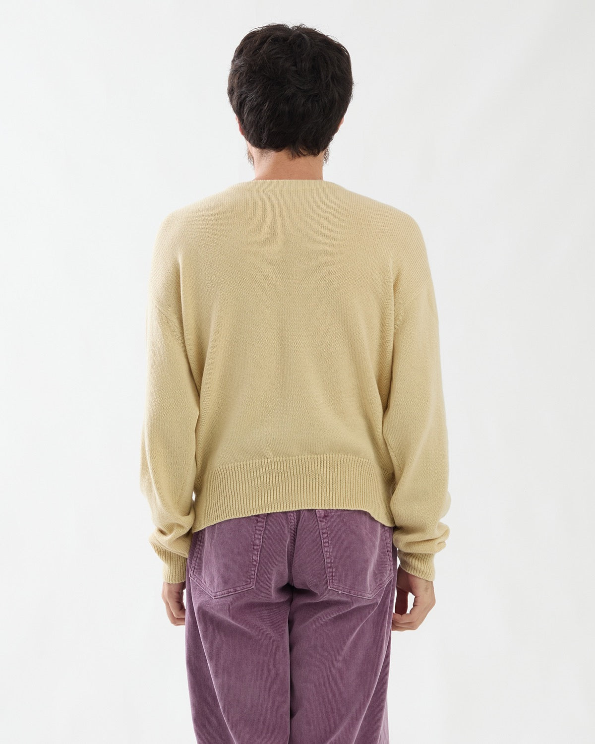 LIGHT CASHMERE KNIT BOATE NECK P/O