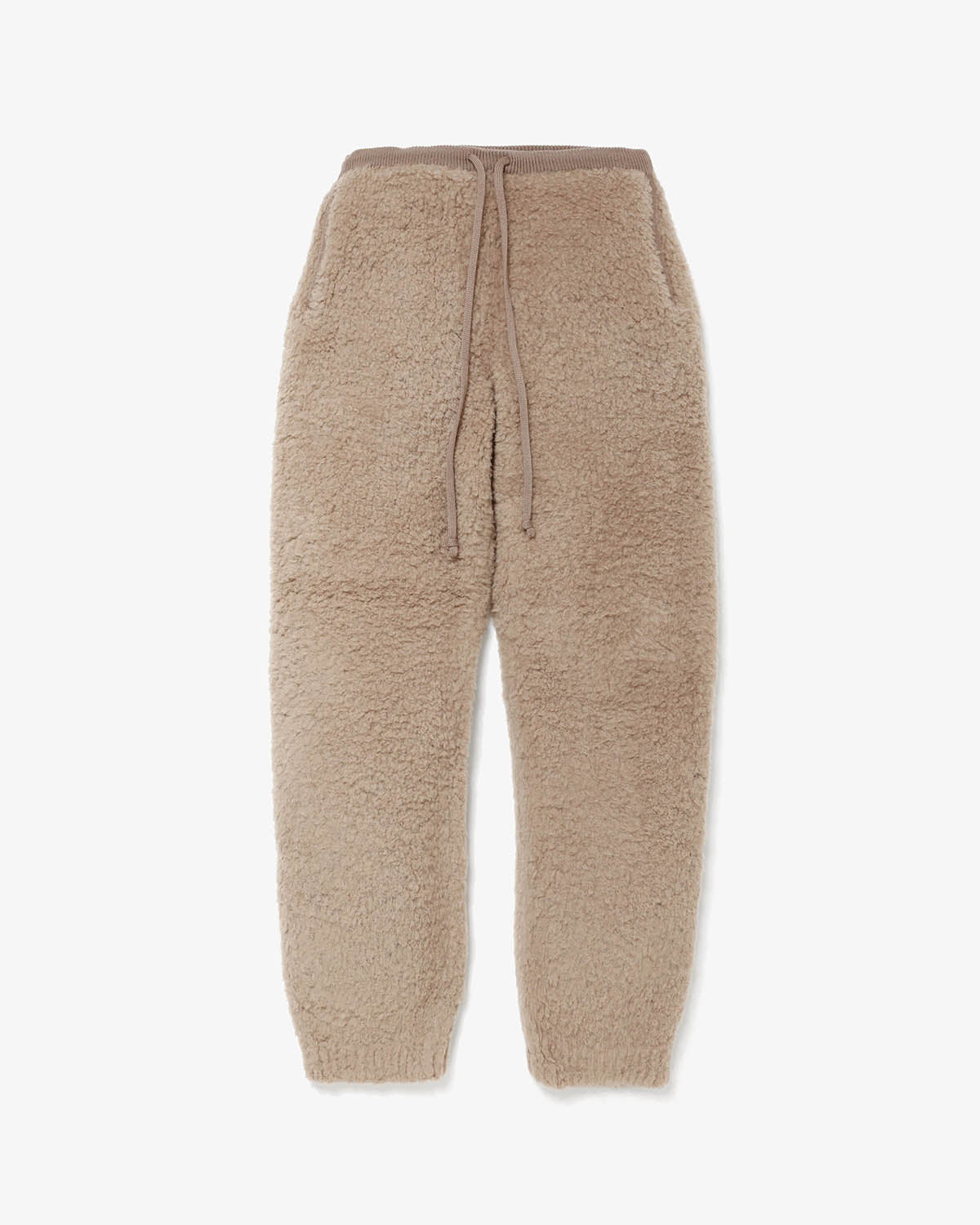 MERINO WOOL BOA KNIT PANTS