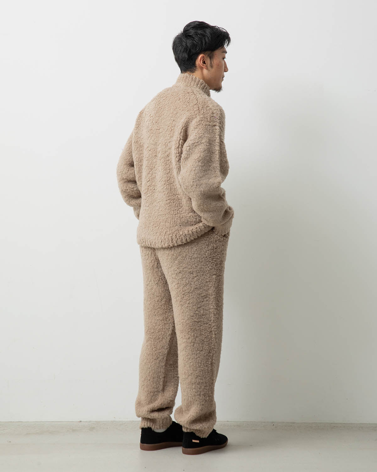 MERINO WOOL BOA KNIT PANTS