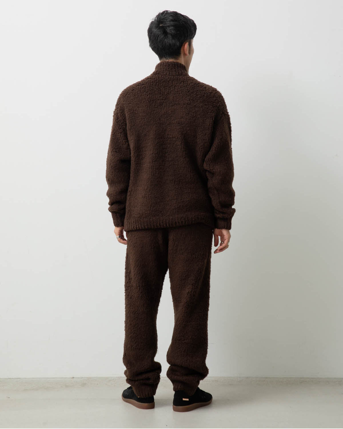 MERINO WOOL BOA KNIT PANTS