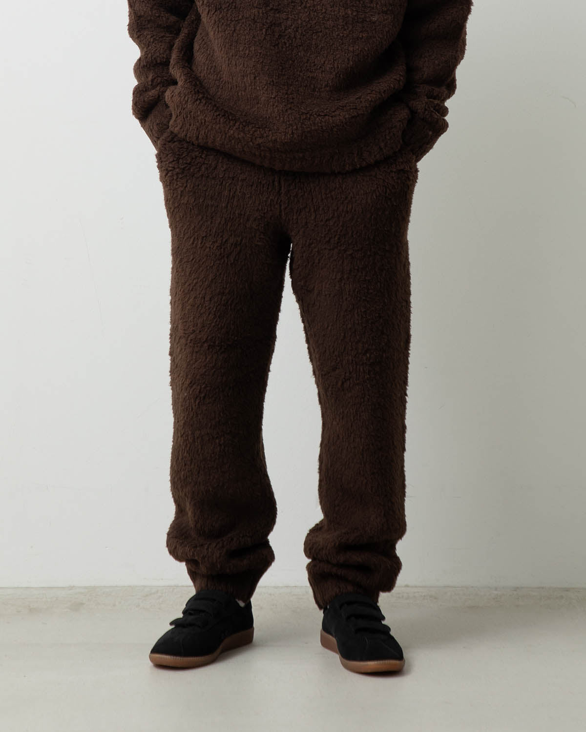 MERINO WOOL BOA KNIT PANTS