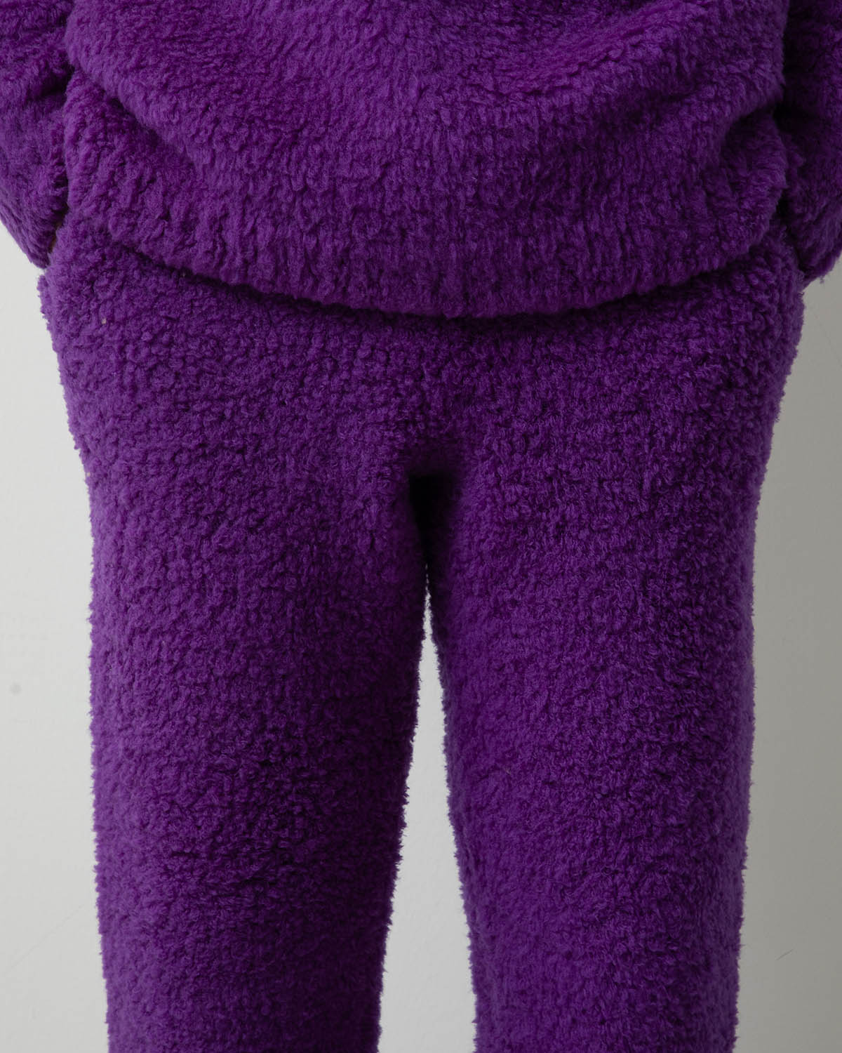 MERINO WOOL BOA KNIT PANTS