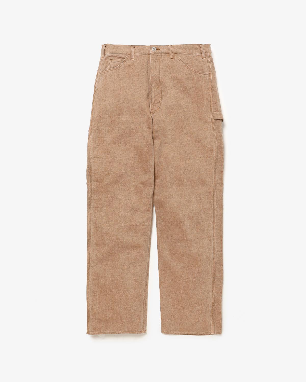 WASHED ORGANIC CANVAS PANTS