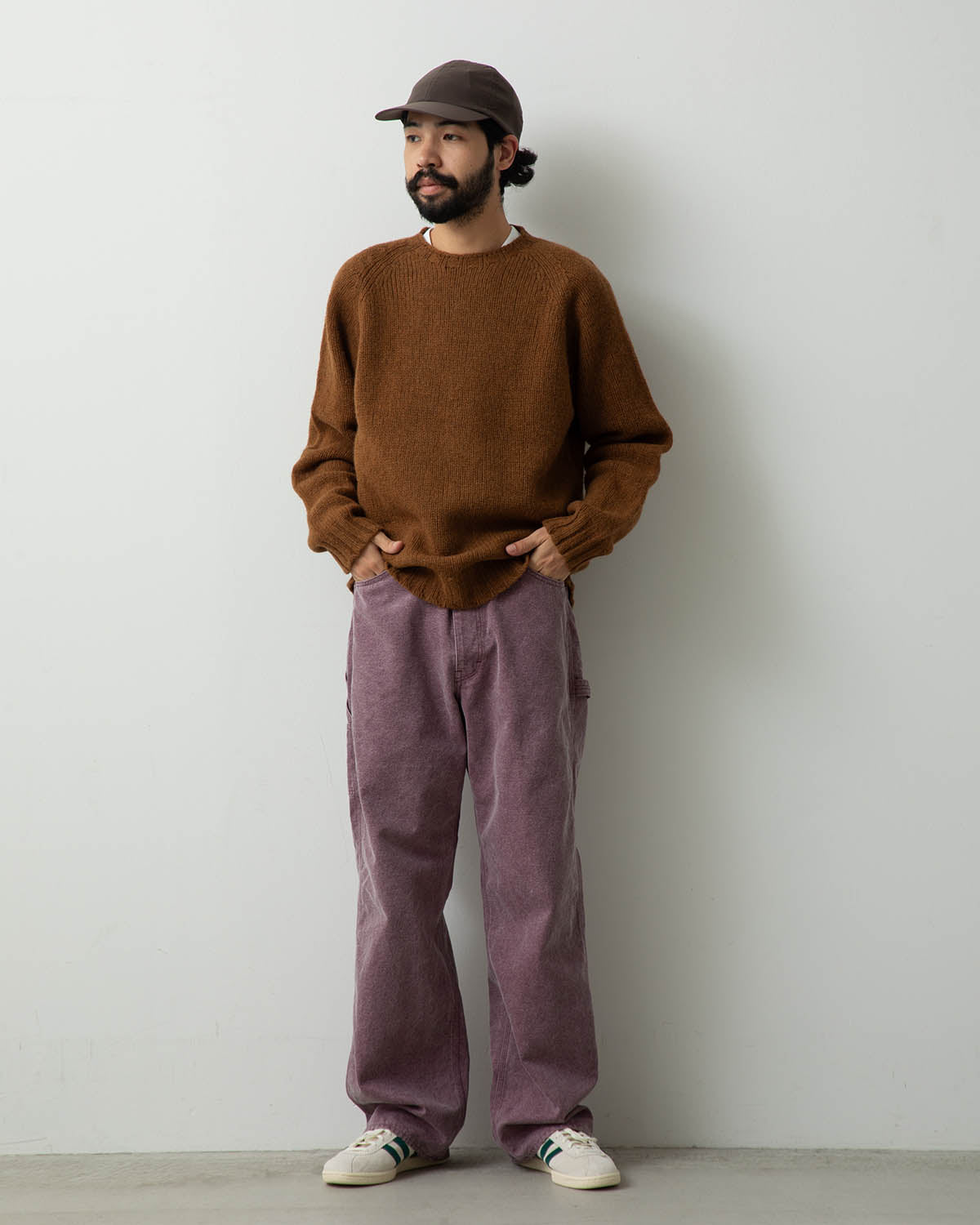 WASHED ORGANIC CANVAS PANTS