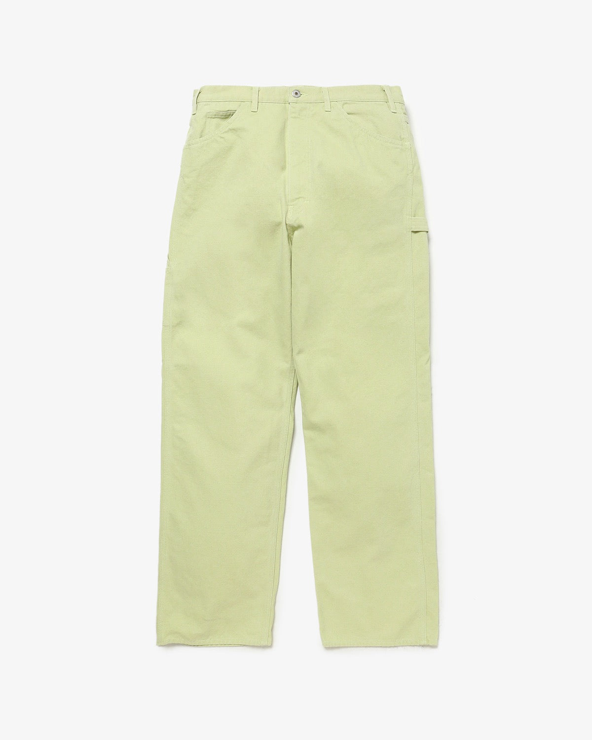 WASHED ORGANIC CANVAS PANTS