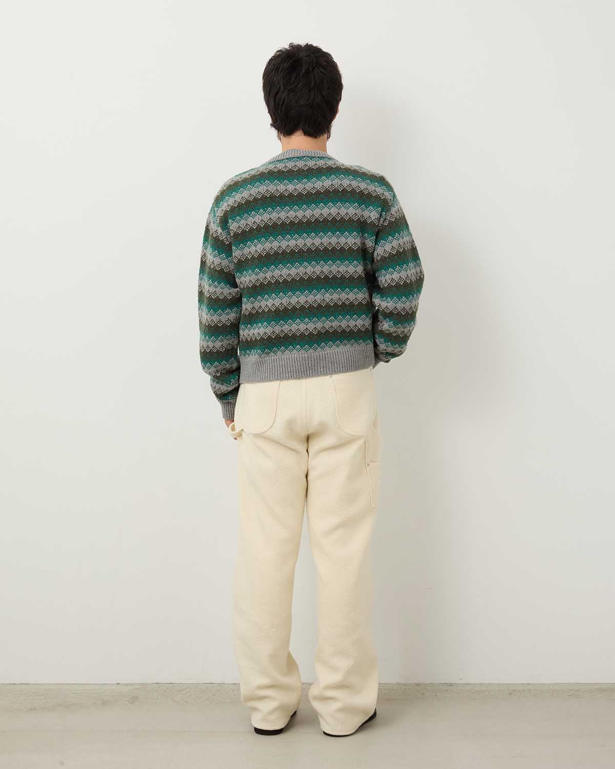 HOMESPUN TWEED PAINTER PANTS