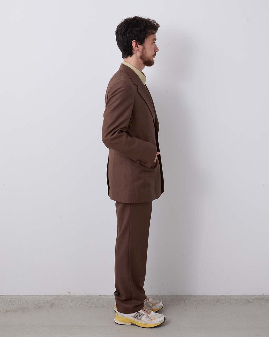 パンツ AURALEE BLUEFACED WOOL TWO-TUCK SLACKS BLUEFACED WOOL TWO-TUCK SLACKS - AURALEE Official Website