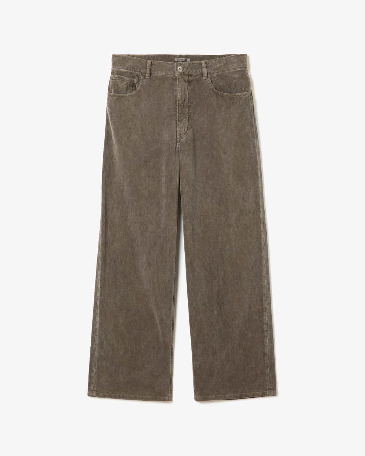 PIGMENT DYED FINX CORDUROY WIDE 5P PANTS