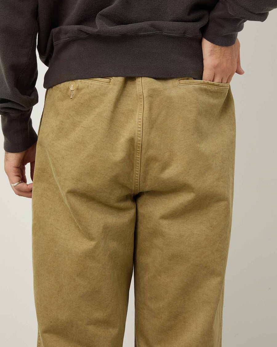 PRODUCT DYED FINX CHINO ONE-TUCK PANTS – COVERCHORD