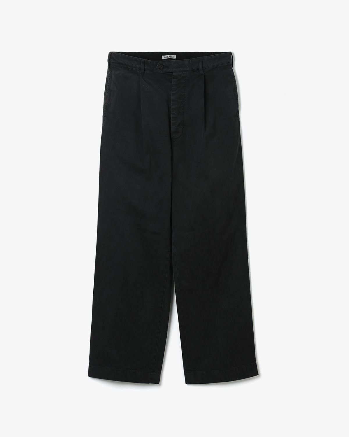 GARMENT-DYED FINX LIGHT CHINO ONE-TUCK WIDE PANTS
