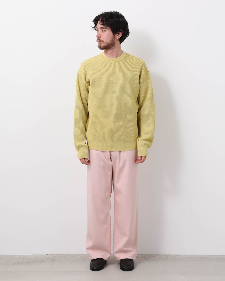 SILK NEP DENIM 5P WIDE PANTS – COVERCHORD