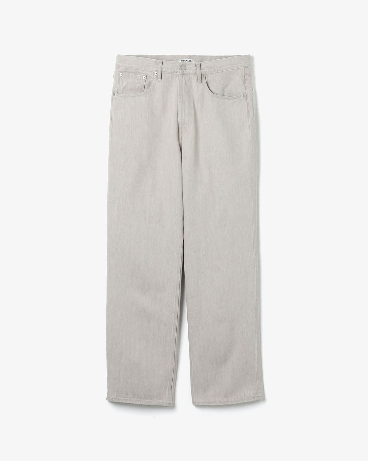 FADED HARD TWIST BROWN DENIM 5P PANTS