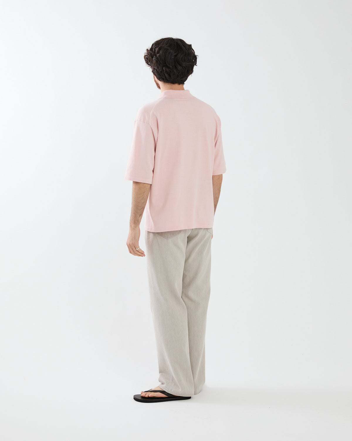 FADED HARD TWIST BROWN DENIM 5P PANTS