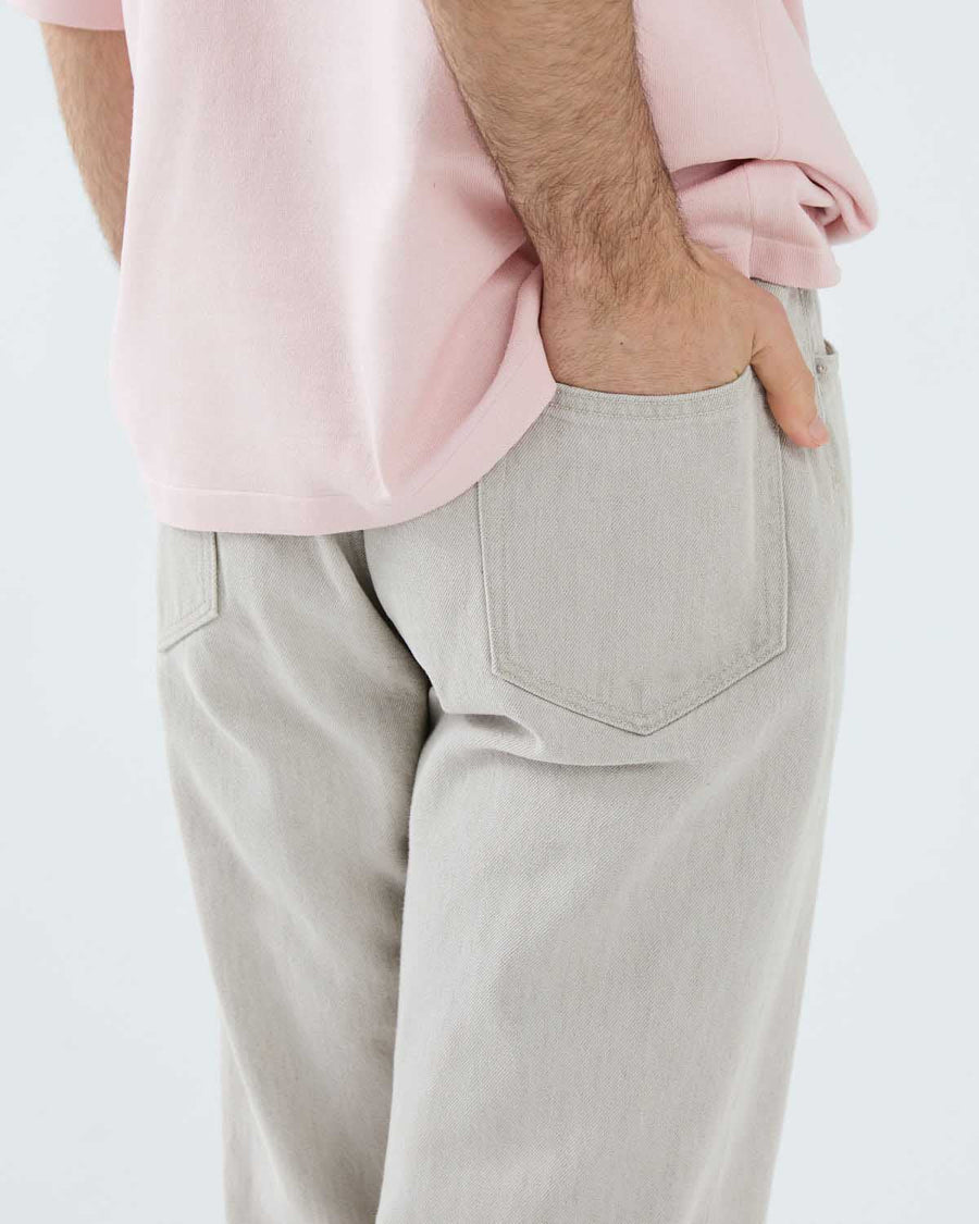 FADED HARD TWIST BROWN DENIM 5P PANTS – COVERCHORD