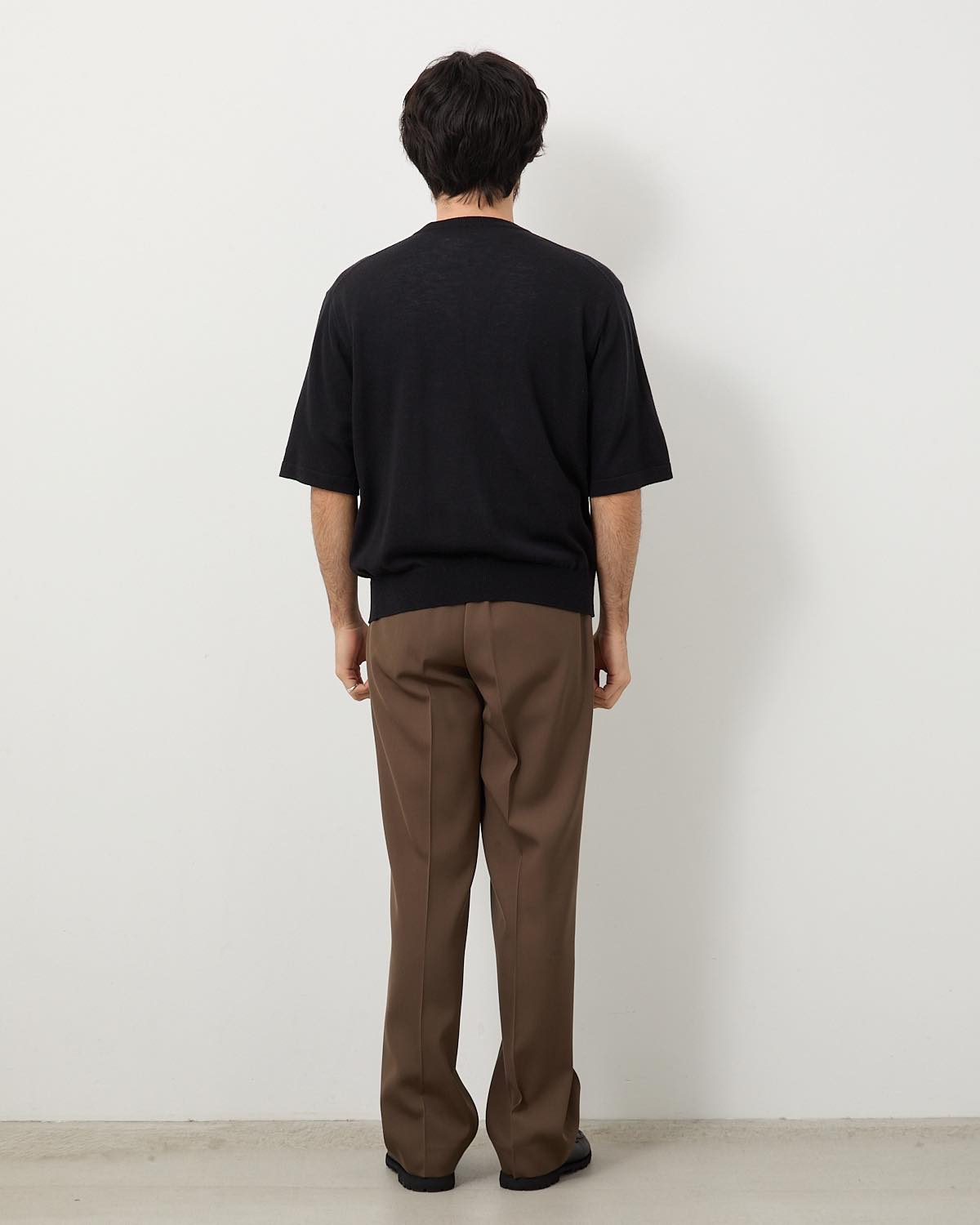 LIGHT WOOL MAX GABARDINE SLACKS