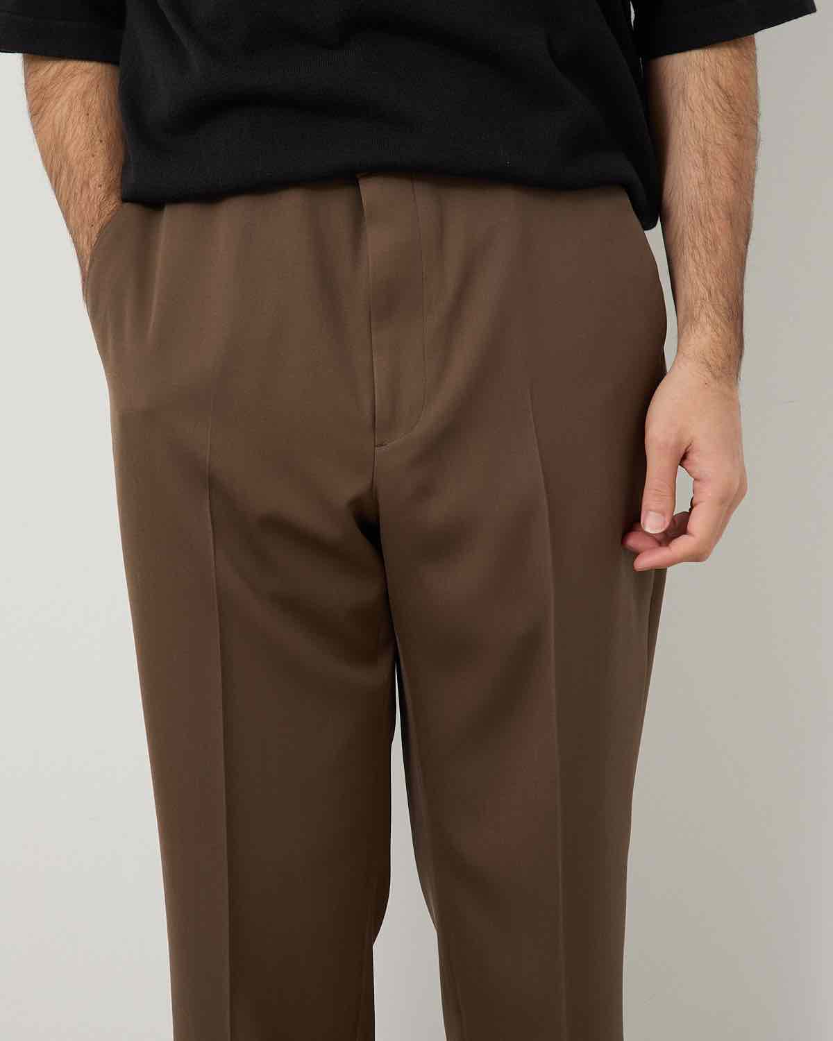 LIGHT WOOL MAX GABARDINE SLACKS