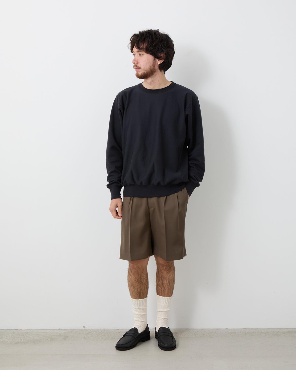 LIGHT WOOL MAX GABARDINE SHORTS