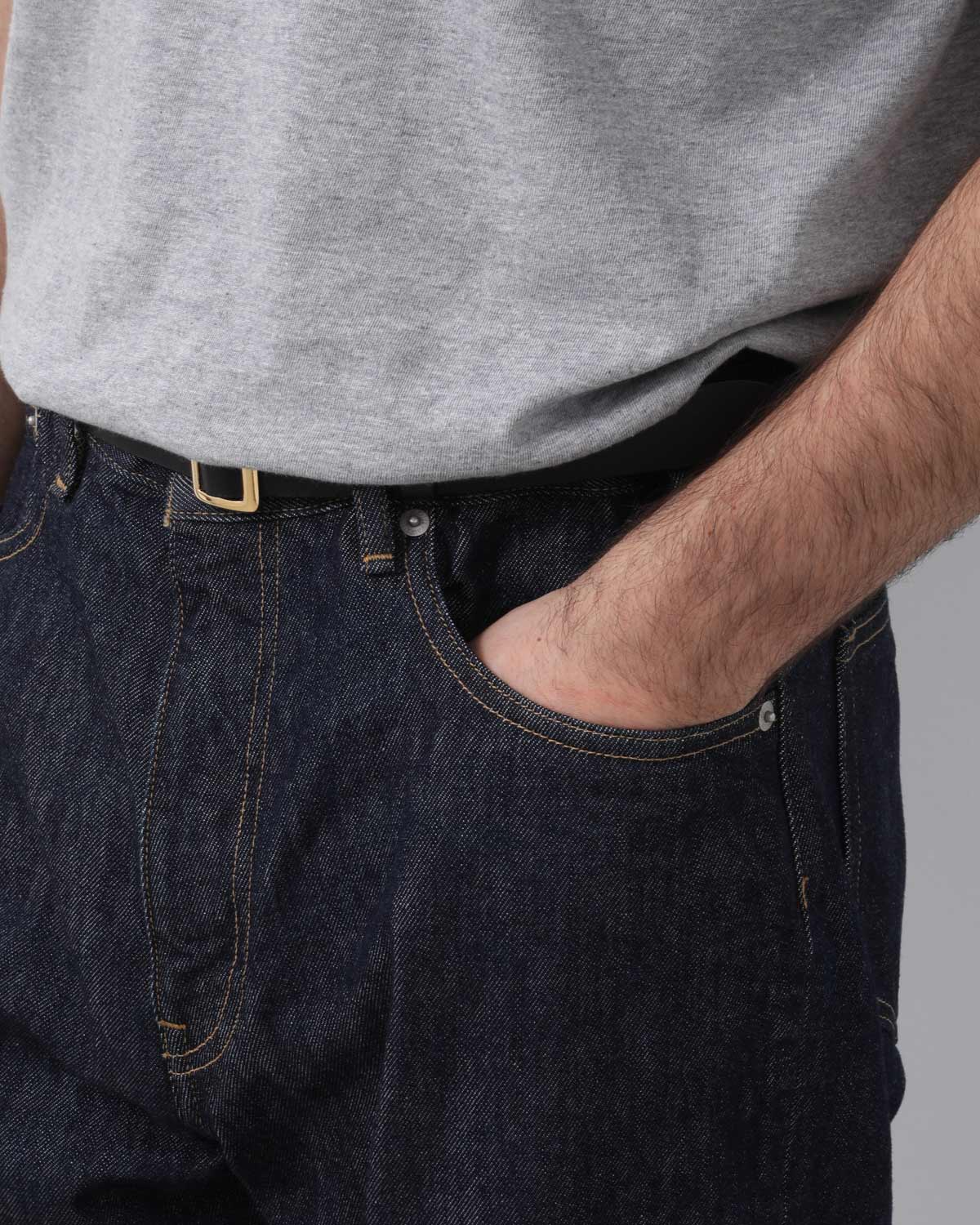 HARD TWIST DENIM 5P PANTS