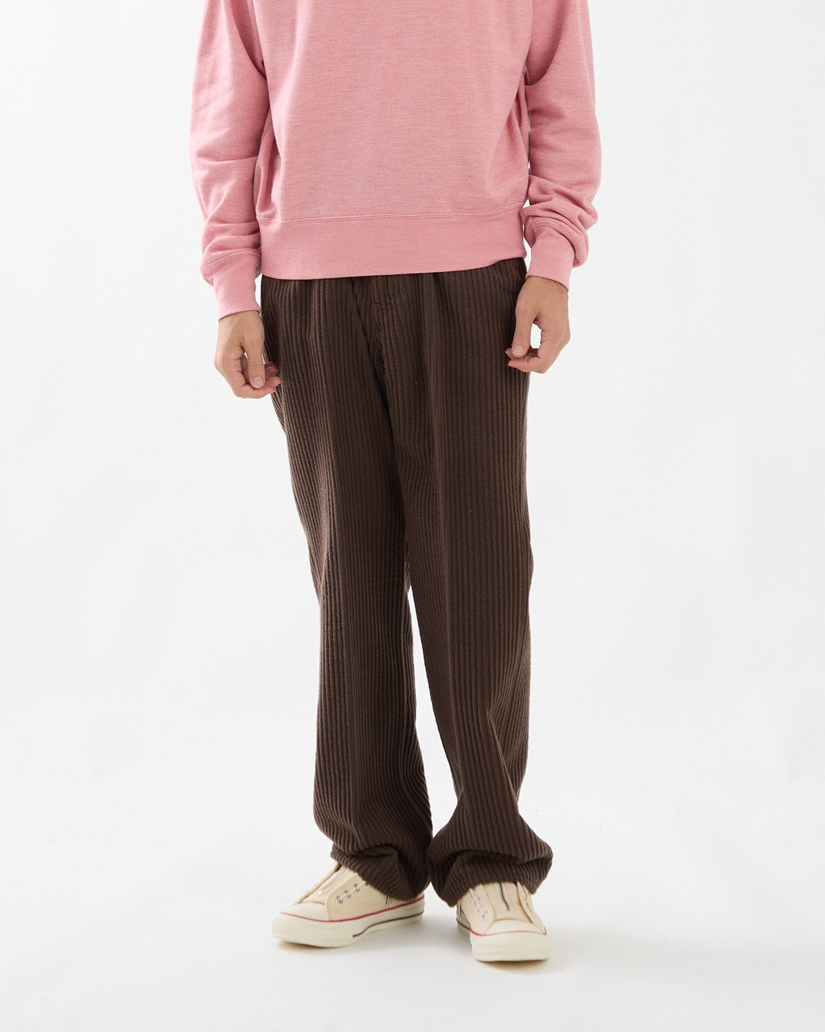 WOOL CASHMERE CORDUROY 5P PANTS