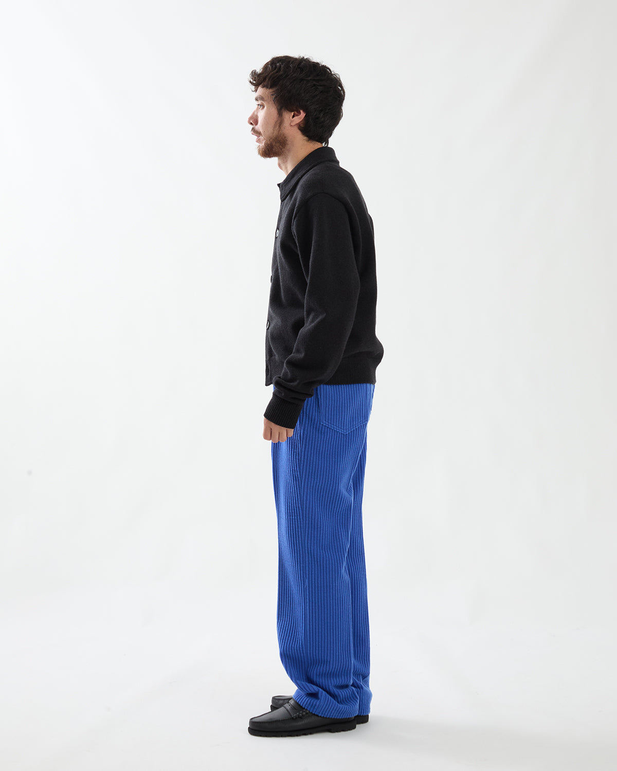 WOOL CASHMERE CORDUROY 5P PANTS