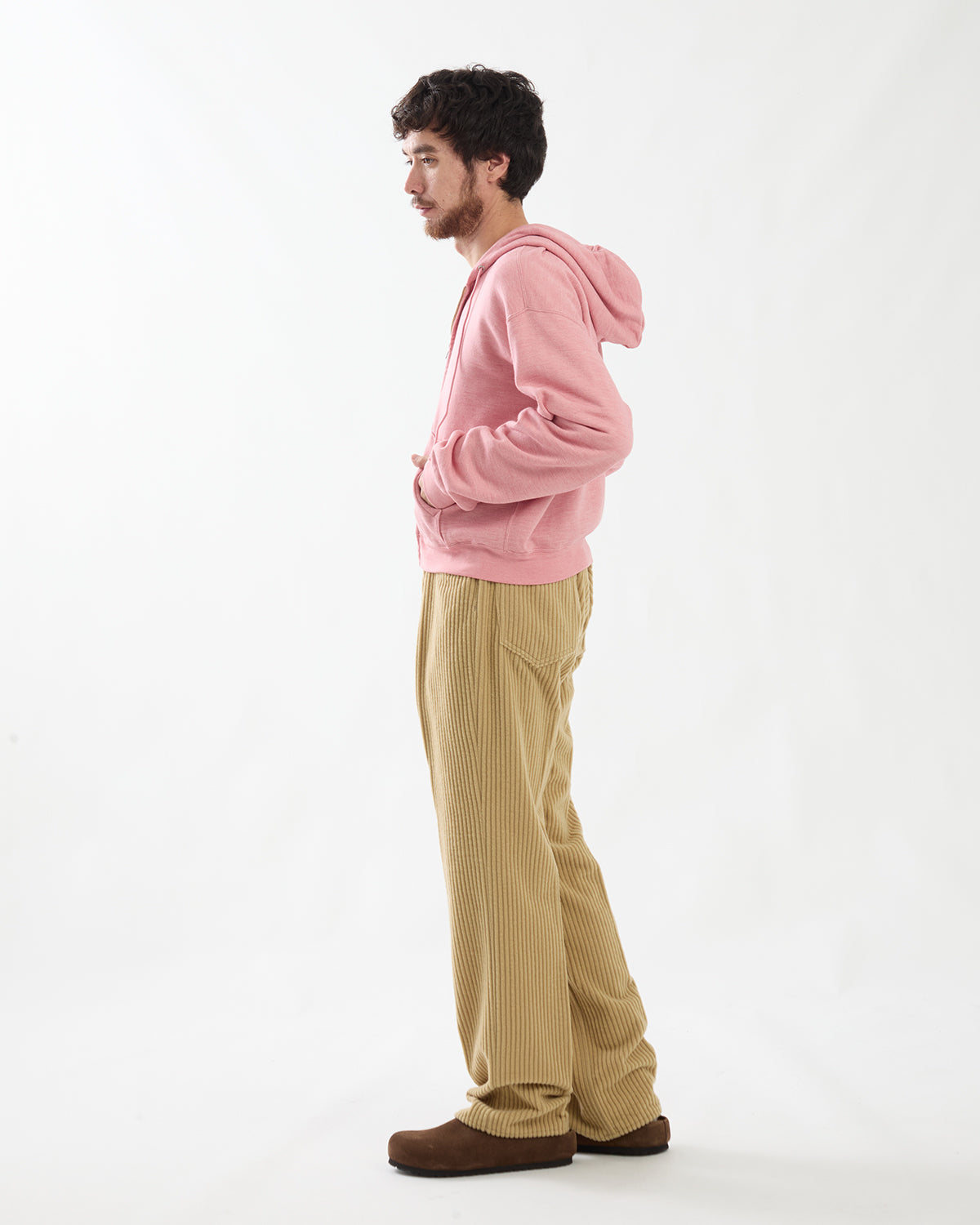 WOOL CASHMERE CORDUROY 5P PANTS