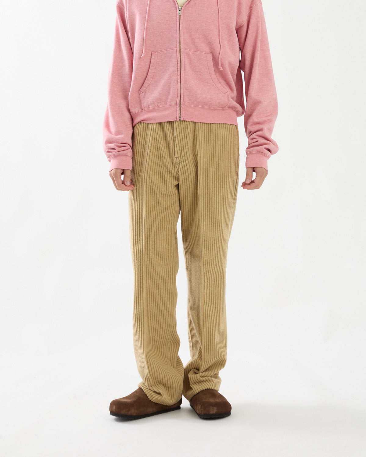 WOOL CASHMERE CORDUROY 5P PANTS