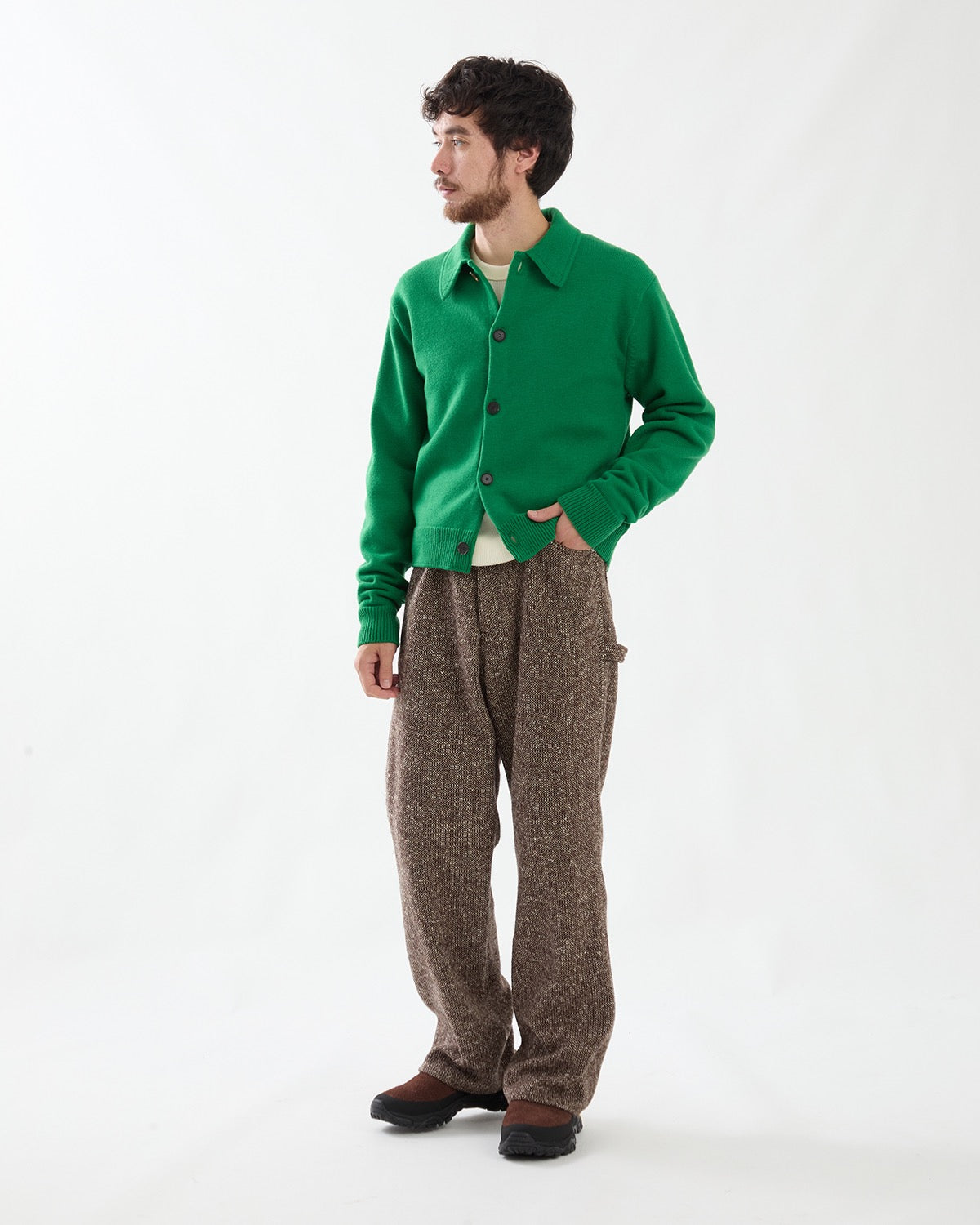 HOMESPUN TWEED PAINTER PANTS