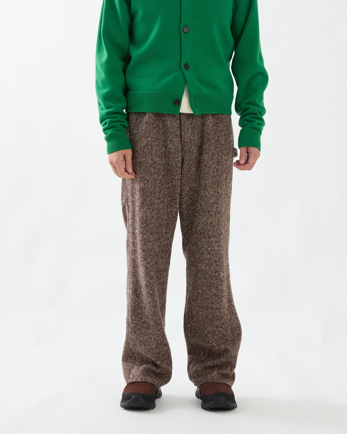 HOMESPUN TWEED PAINTER PANTS